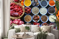 Naklejka: Zioła i przyprawy.