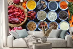 Naklejka: Zioła i przyprawy.