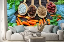 Naklejka: Zioła i przyprawy.