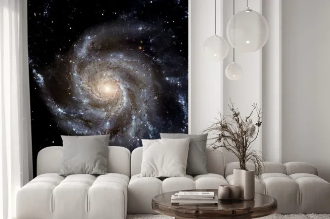 Naklejka: Zobacz obraz systemu galaxy pojedyncze elementy tego zdjęcia