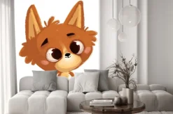 Naklejka: Zorro pequeño