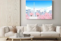 Obraz: 桜 東京 春 背景