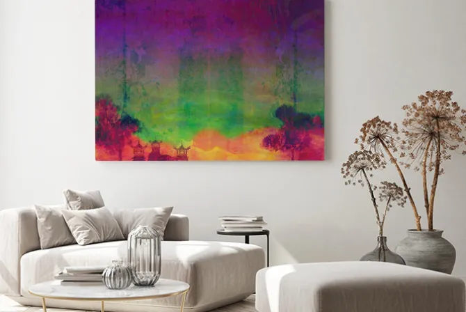 Obraz: Abstract chiński krajobraz