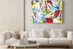 Obraz: Abstract floral elementy papieru collage. ilustracja ogólnego