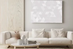 Obraz: Abstrakcyjne geometryczne tle trójkątnym wielokąta