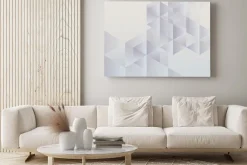 Obraz: Abstrakcyjne geometryczne tło, nowoczesny projekt trójkątne