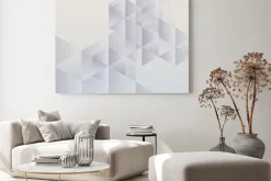 Obraz: Abstrakcyjne geometryczne tło, nowoczesny projekt trójkątne