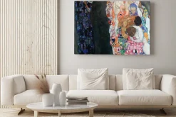 Obraz: Abstrakcyjne przedstawienie śmierci i życia