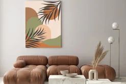 Obraz: Abstrakcyjny krajobraz w stylu boho