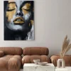 Obraz: Abstrakcyjny portret kobieta glamour