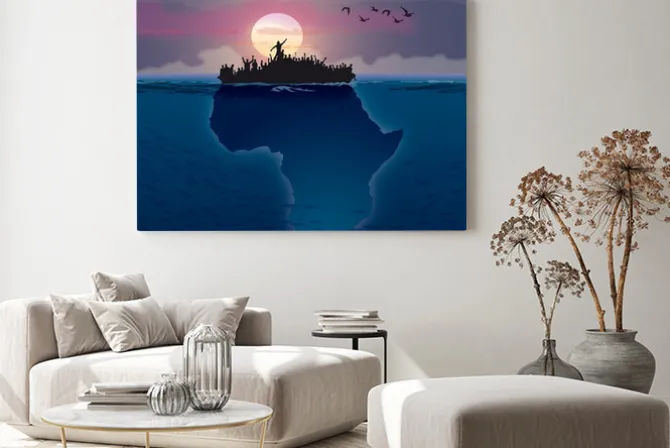 Obraz: Afrique - emigracja