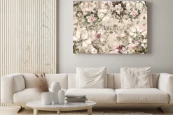 Obraz: Akwarela bezszwowe bukiet róż w bud y. piękny wzór do dekoracji