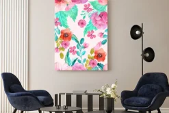 Obraz: Akwarela kwiatowy szwu