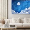 Obraz: Akwarela nightly chmury