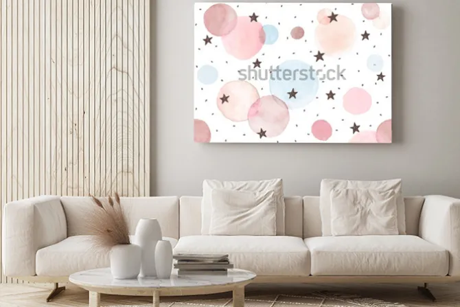 Obraz: Akwarela tekstury w pastelowych kolorach. ręcznie rysowane bezszwowe