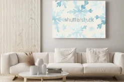 Obraz: Akwarela wzór na papierze papieru. boże narodzenie w tle.