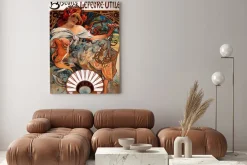 Obraz: Alfons mucha biscuits lefèvre-utile