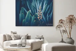 Obraz: Aloe flower with vintage style