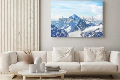 Obraz: Alpy z szczytu titlis
