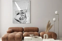 Obraz: Antonio canova w posąg psyche reaktywowana przez pocałunek kupidyna,