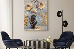 Obraz: Artwork. dry flowers. author: nikolay sivenkov