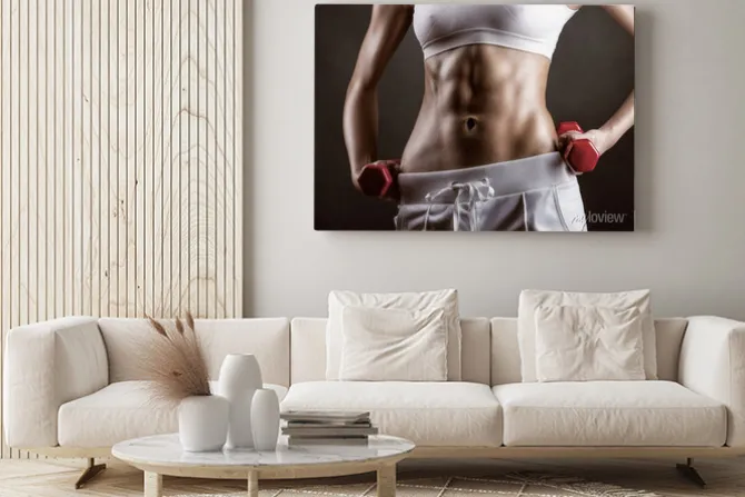 Obraz: Athletic dziewczyna