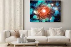 Obraz: Atom cząstek