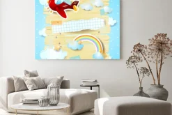 Obraz: Background fantasy z samolotu