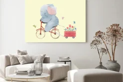 Obraz: Beautiful vector stock illustration with cute watercolor baby