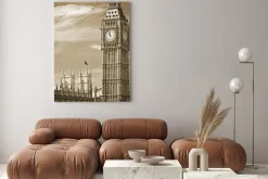 Obraz: Big ben ,house of parliament i westminster bridge