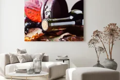 Obraz: Butelka z winem