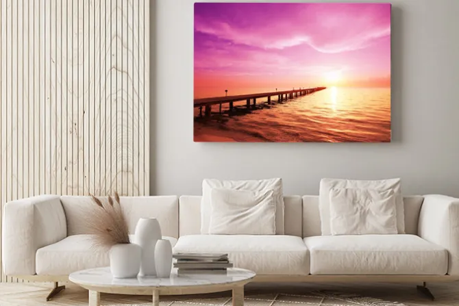 Obraz: Ścieżka na plaży