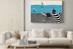 Obraz: Contemporary art collage, modern design. inspiration, ideas,