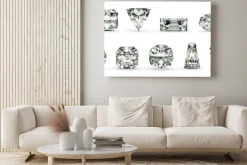 Obraz: Cuts diamentowe