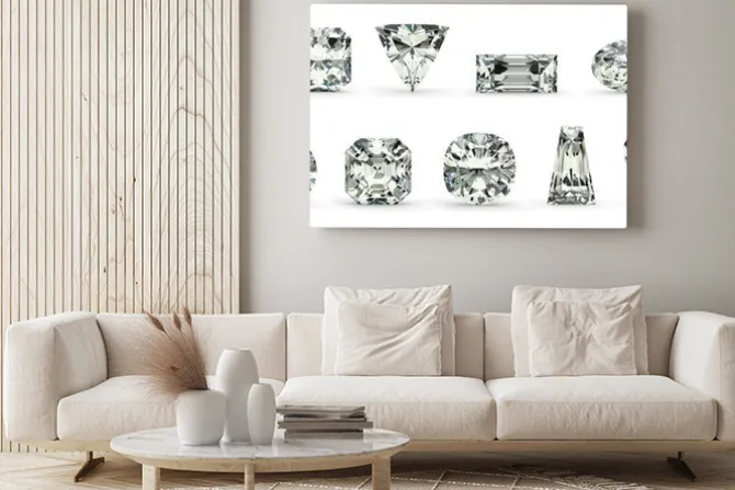 Obraz: Cuts diamentowe