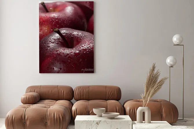 Obraz: Czerwone jabłka