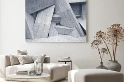 Obraz: 3d geometryczne ściany