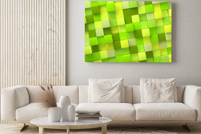 Obraz: 3d kostki tle