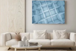 Obraz: 3d streszczenie kostki tle