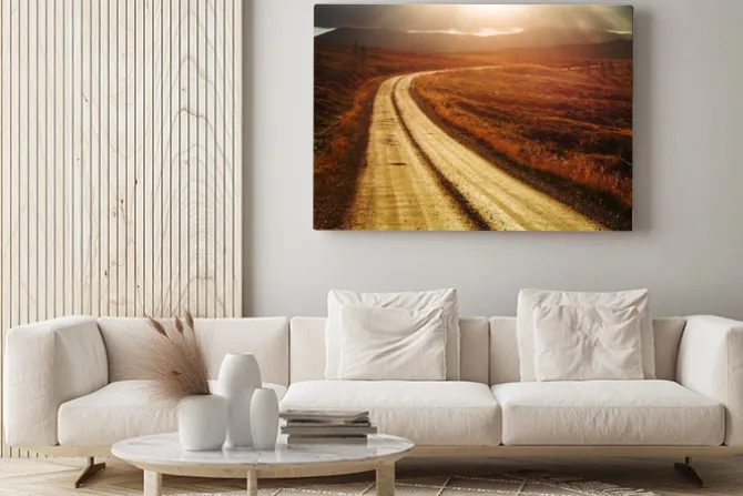 Obraz: Drogi w norwegii