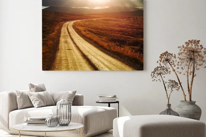 Obraz: Drogi w norwegii