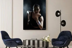 Obraz: Dziewczyna w sporcie