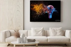 Obraz: Eksplozja żarówki