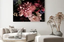 Obraz: Eleganckie kwiaty na zbliżeniu