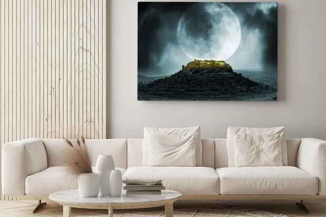 Obraz: Fantasy twierdza