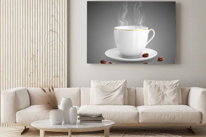 Obraz: Filiżanka kawy