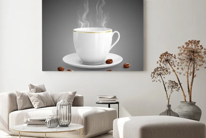 Obraz: Filiżanka kawy