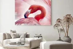 Obraz: Flaming na tle piór