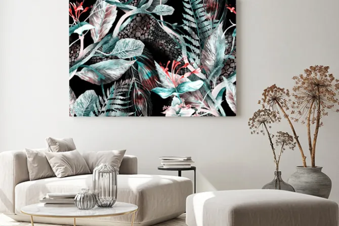 Obraz: Floral seamless pattern