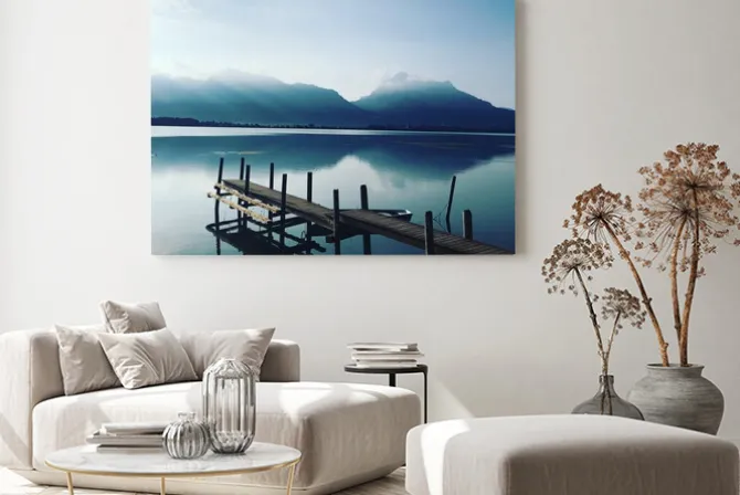 Obraz: Forrgensee herbst füssen allgäu bayern